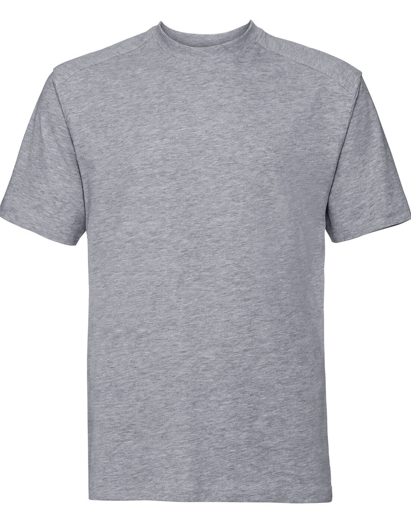 Russell Heavy Duty Workwear T-Shirt - Light Oxford