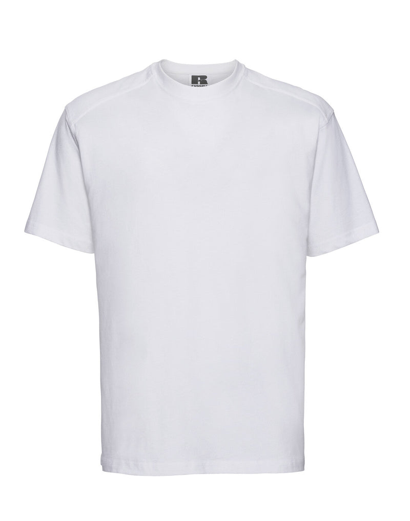 Russell Heavy Duty Workwear T-Shirt - White