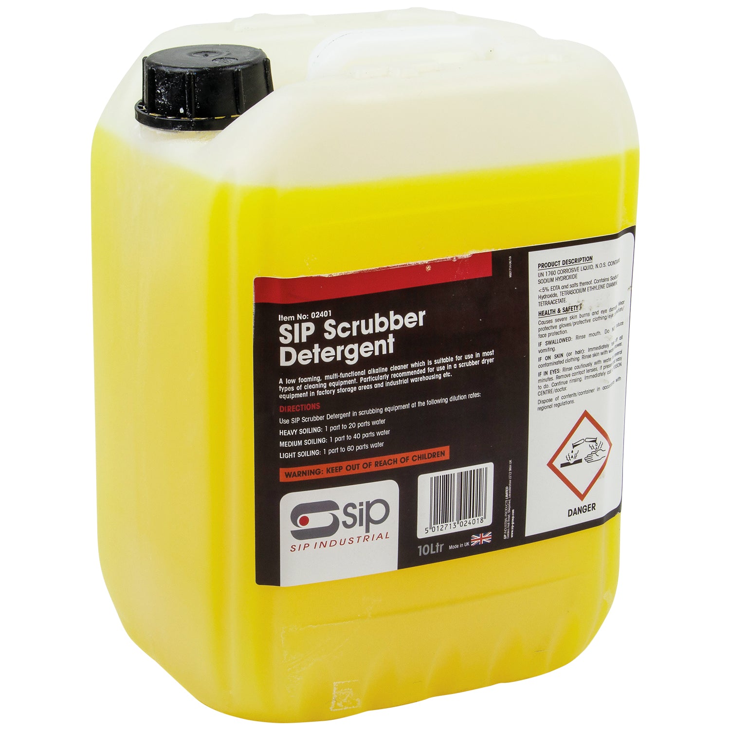 SIP 10ltr Scrubber Detergent