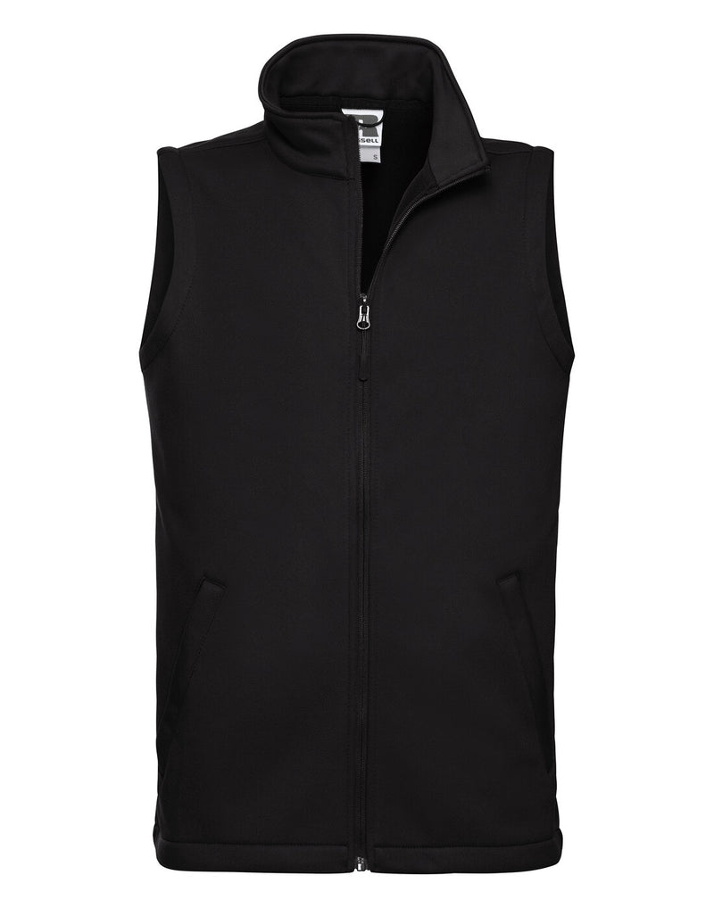 Russell Mens Smart Softshell Gilet - Black