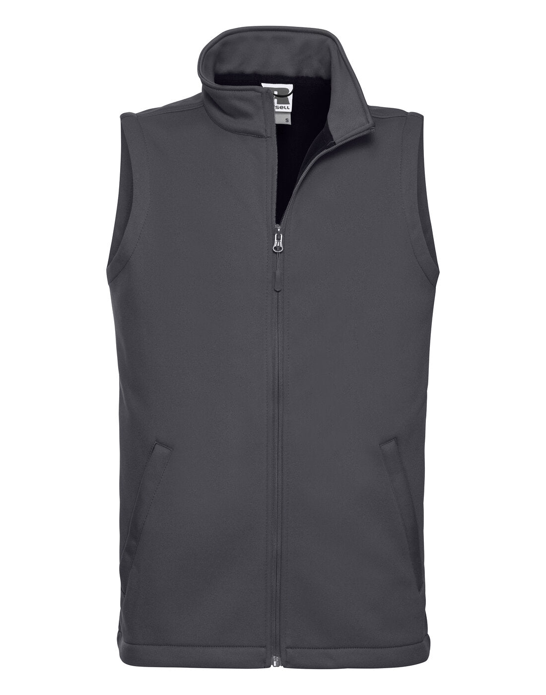 Russell Mens Smart Softshell Gilet - Convoy Grey