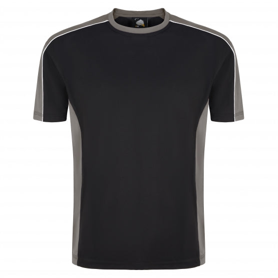 ORN Avocet Wicking T-Shirt - Black/Reflex Blue