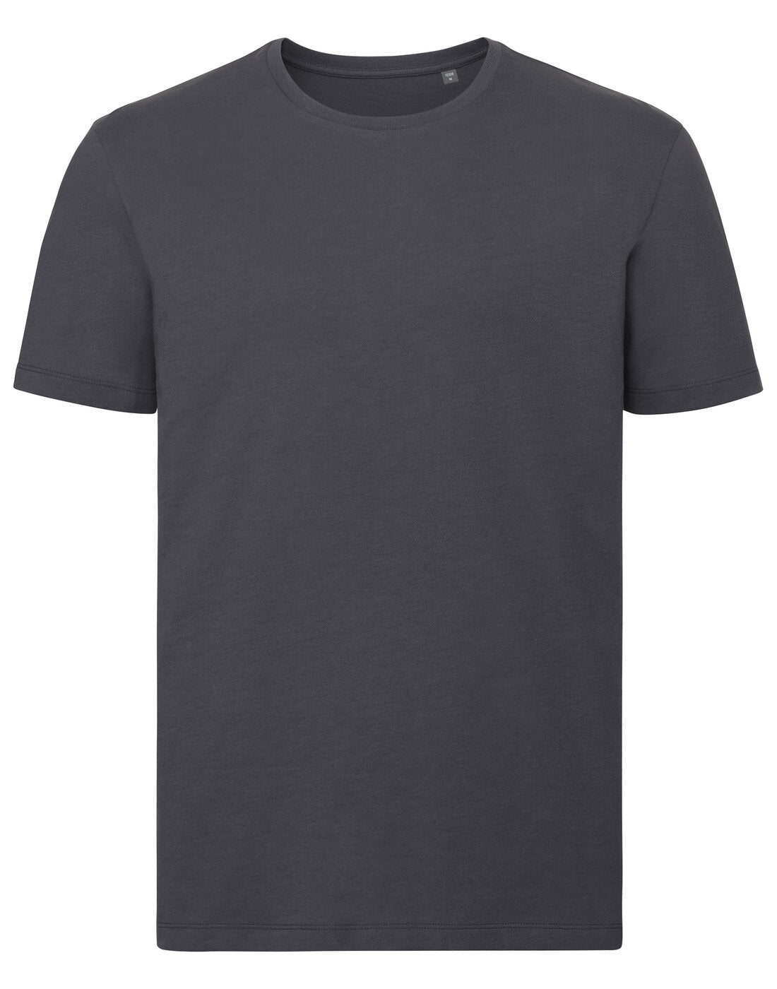 Russell Mens Pure Organic Tee Convoy Grey