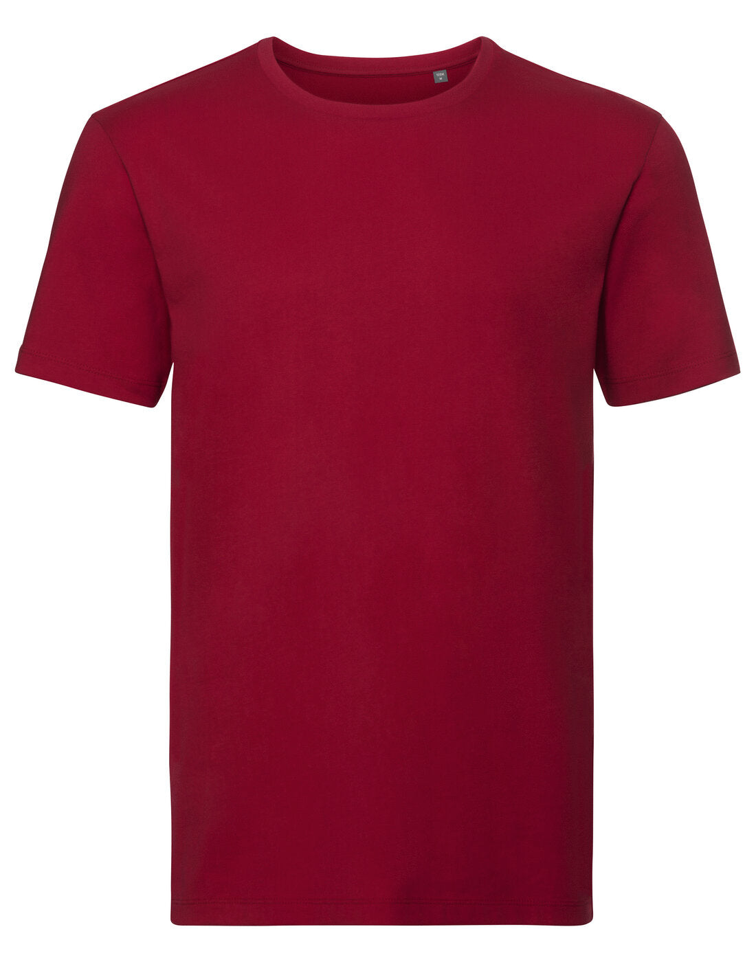 Russell Mens Pure Organic Tee Classic Red