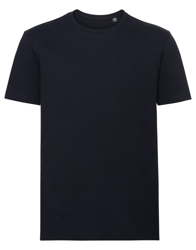 Russell Mens Pure Organic Tee French Navy