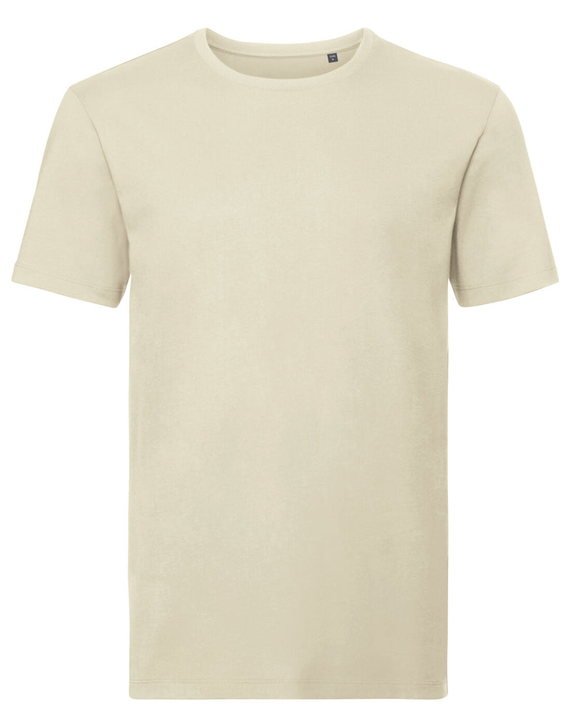 Russell Mens Pure Organic Tee Natural