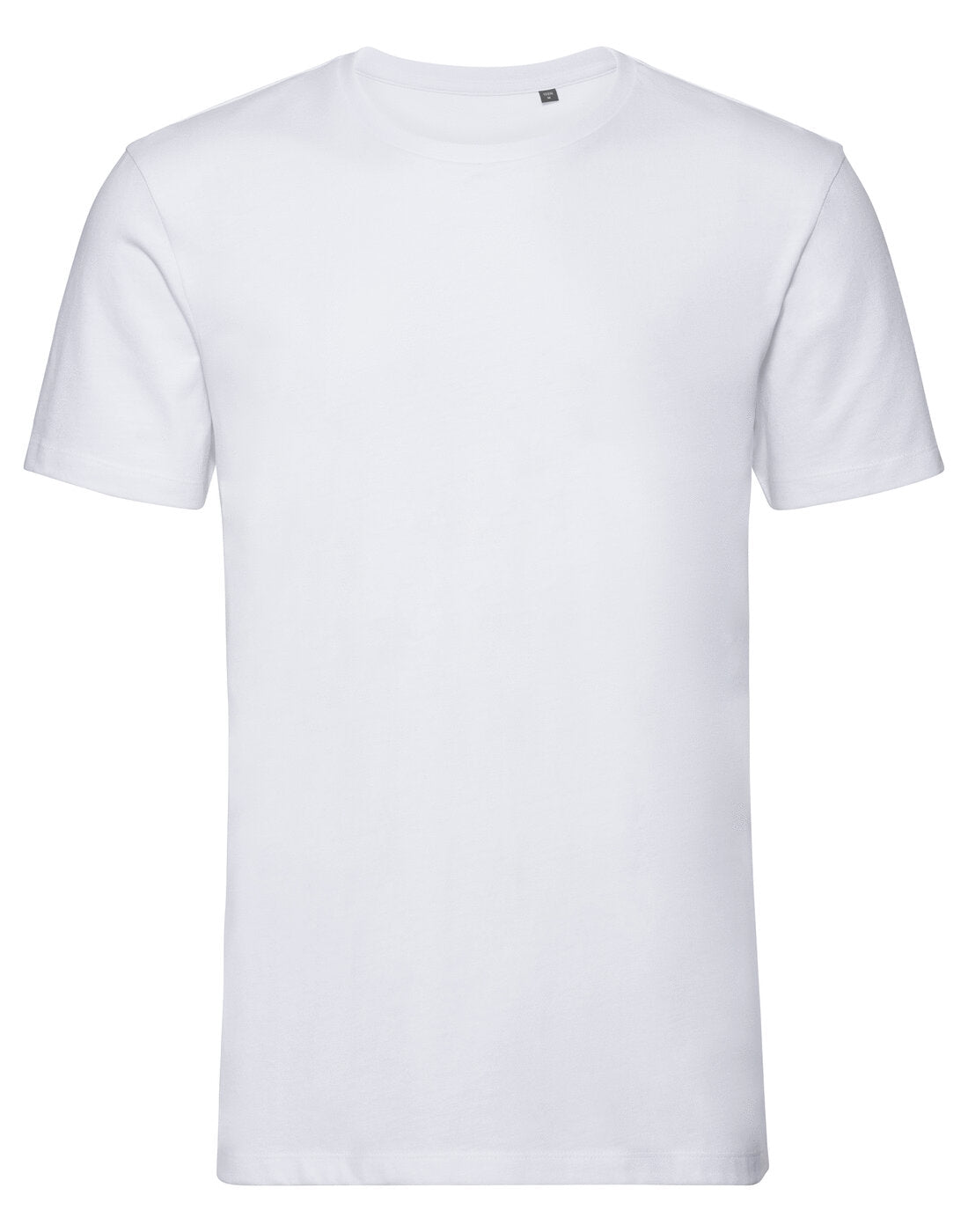 Russell Mens Pure Organic Tee White