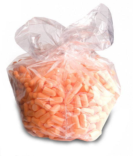 Bulk refill pack of orange, tapered 3M 1100 foam ear plugs for dispensers.