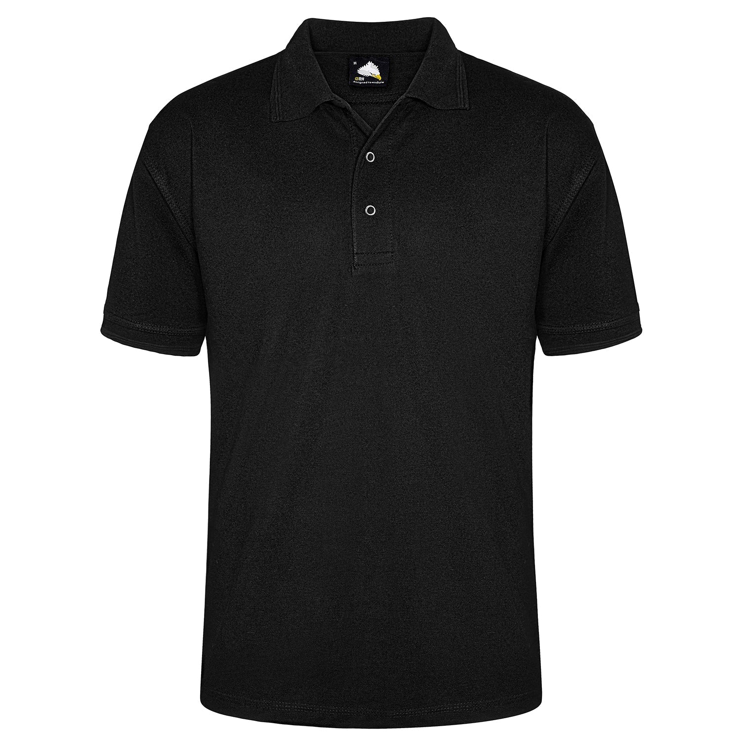 ORN Warbler Stud Poloshirt - Black