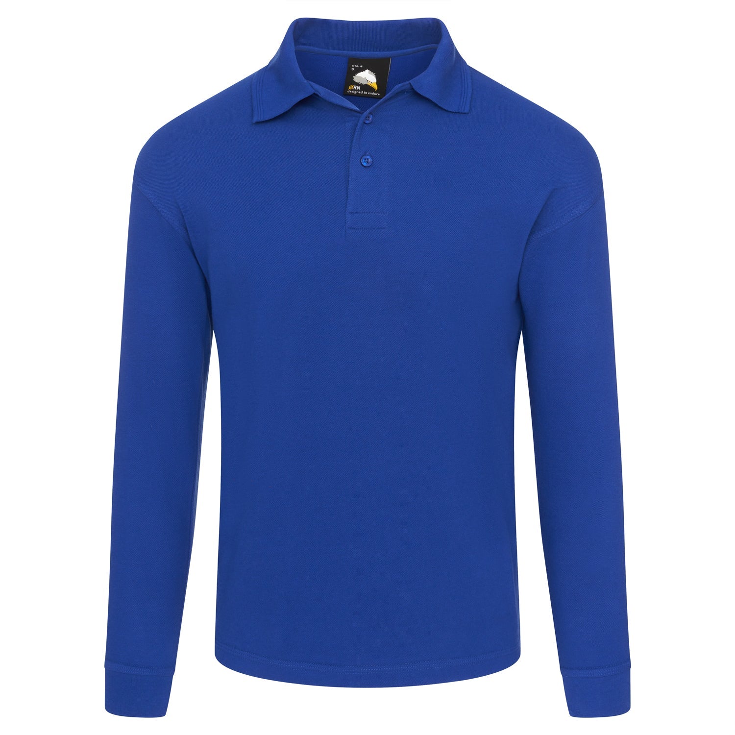 ORN Weaver Long Sleeved Poloshirt - Royal Blue