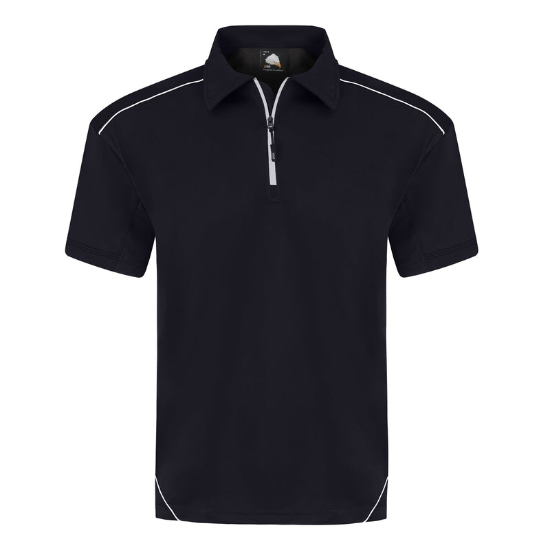 ORN Fireback Wicking Poloshirt - Navy/Navy