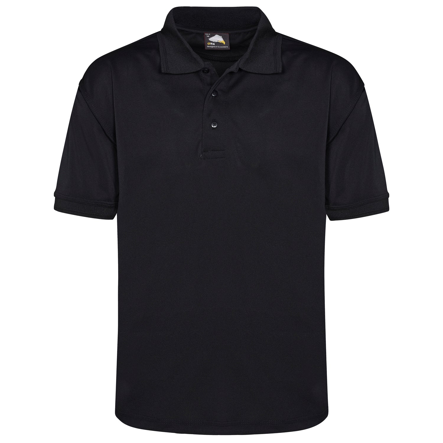 ORN Oriole Wicking Poloshirt - Black