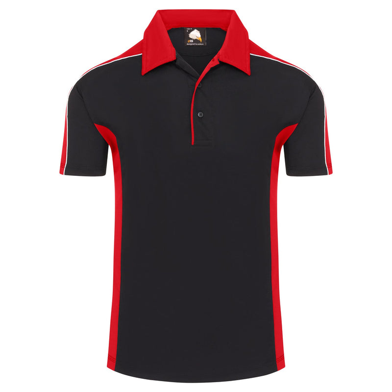 ORN Avocet Wicking Poloshirt - Navy/Red