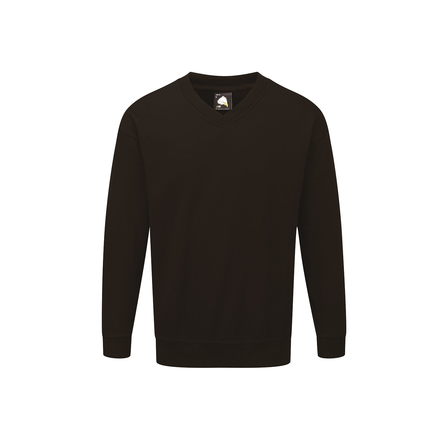 ORN Buzzard V-Neck Sweatshirt - Black