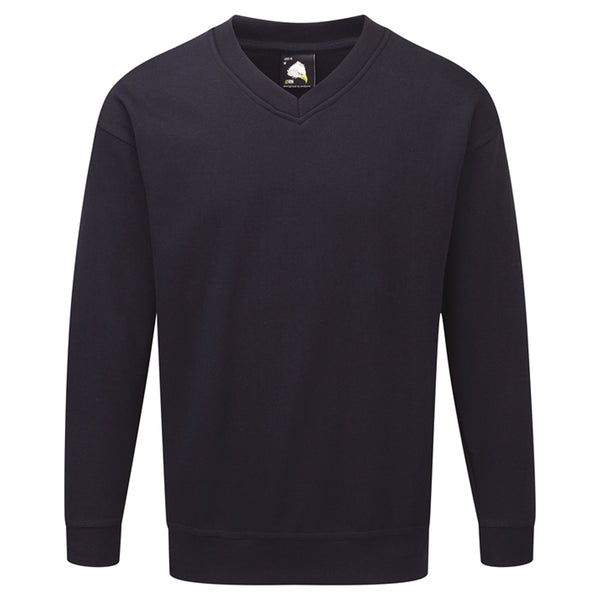 ORN Buzzard V-Neck Sweatshirt - Navy