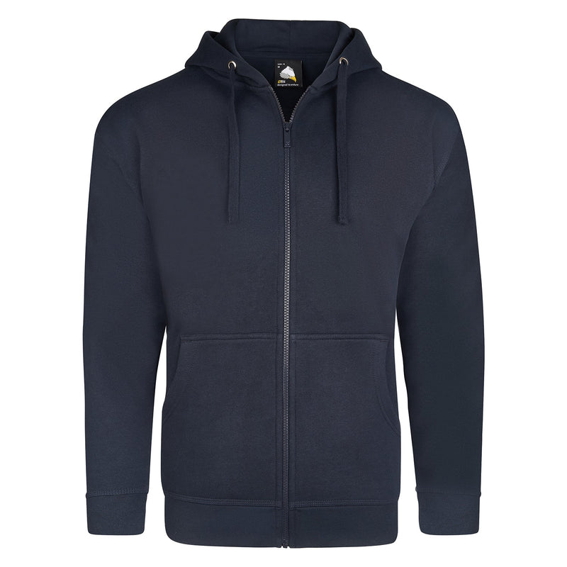 ORN Macaw Zipped Hoodie - Navy