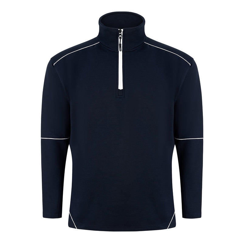 ORN Fireback 1/4 Zip Sweatshirt - Navy/Navy