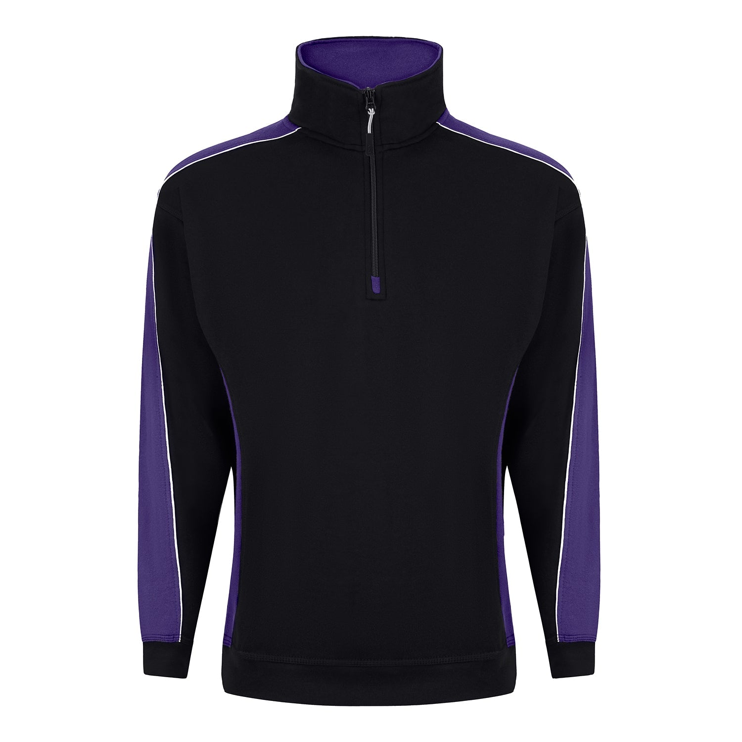 ORN Avocet 1/4 Zip Sweatshirt - Black/Purple