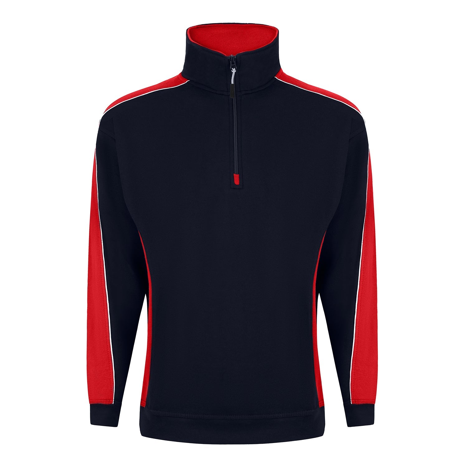 ORN Avocet 1/4 Zip Sweatshirt - Navy/Red