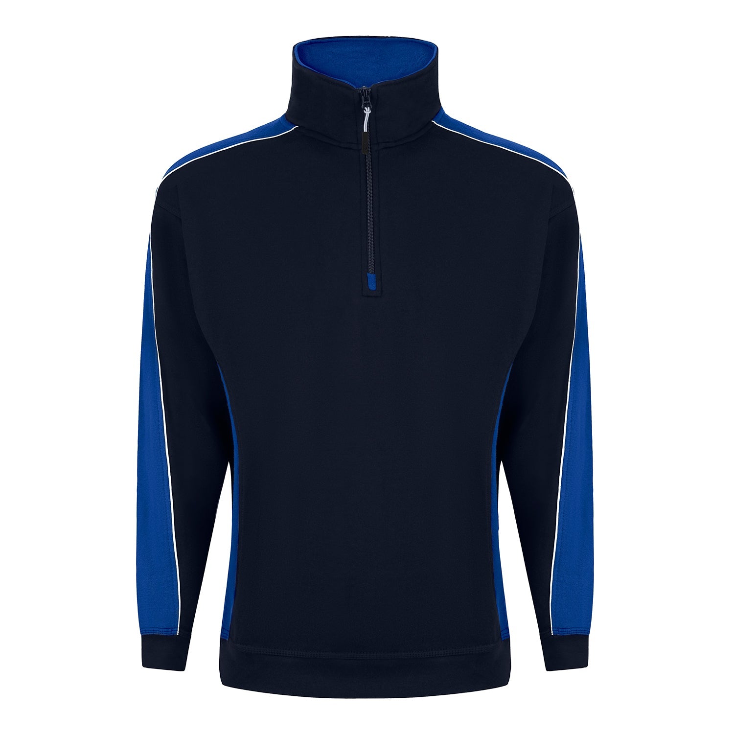 ORN Avocet 1/4 Zip Sweatshirt - Navy/Royal Blue