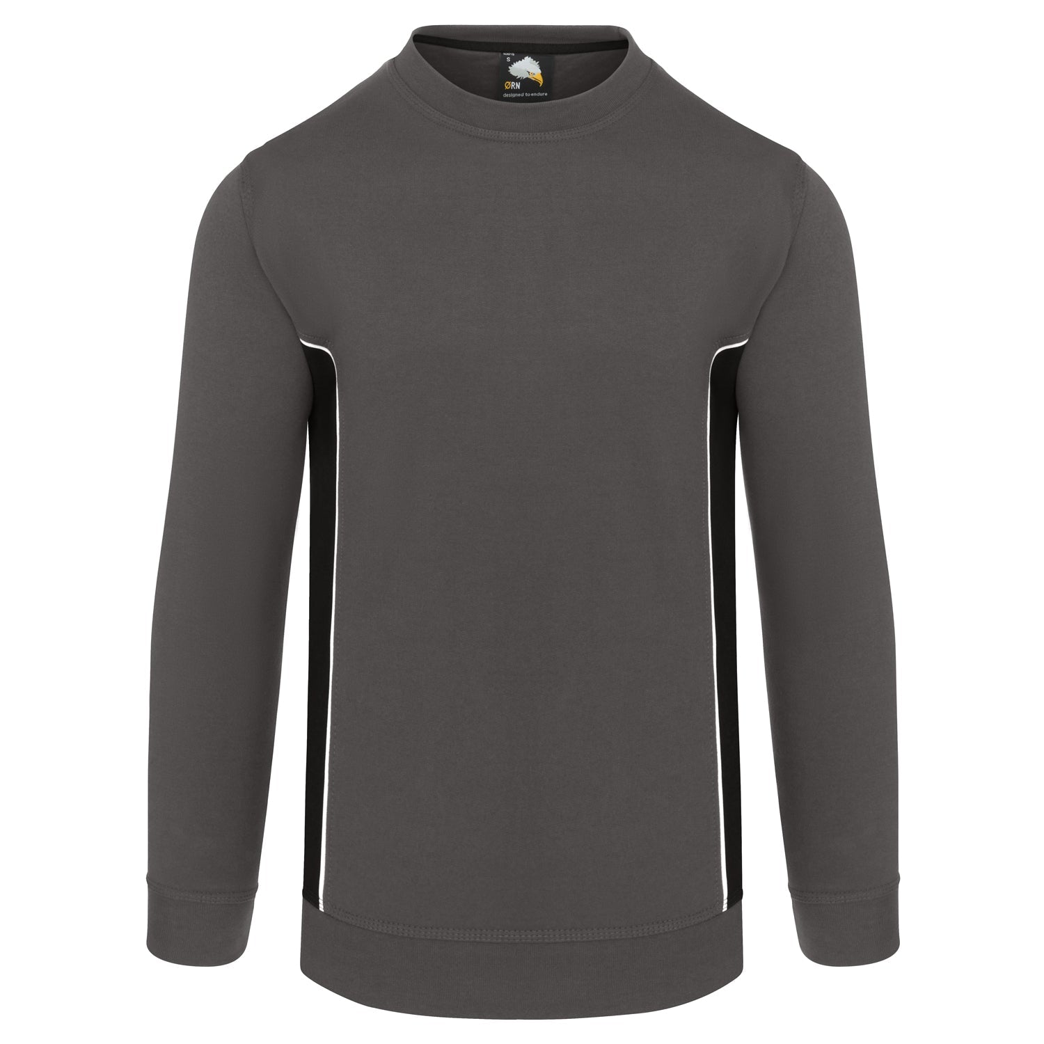 ORN Silverswift Two Tone Workwear Sweatshirt - grey/Black