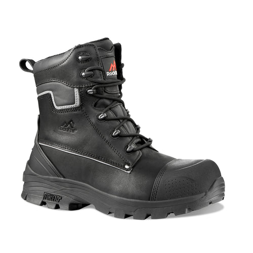 Rock Fall RF15 Shale High Leg Safety Boots with Side