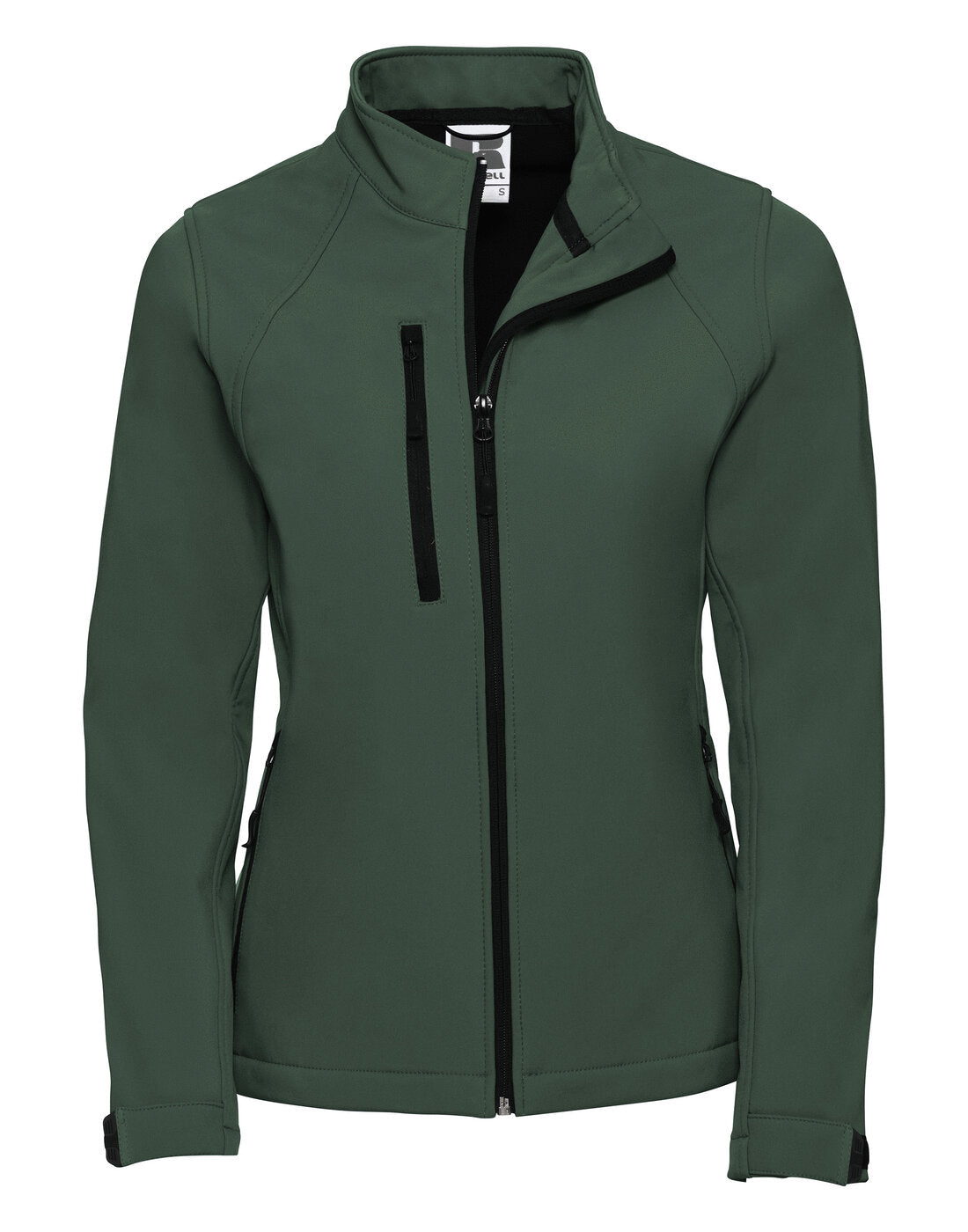 Russell Ladies Softshell Jacket - Bottle Green