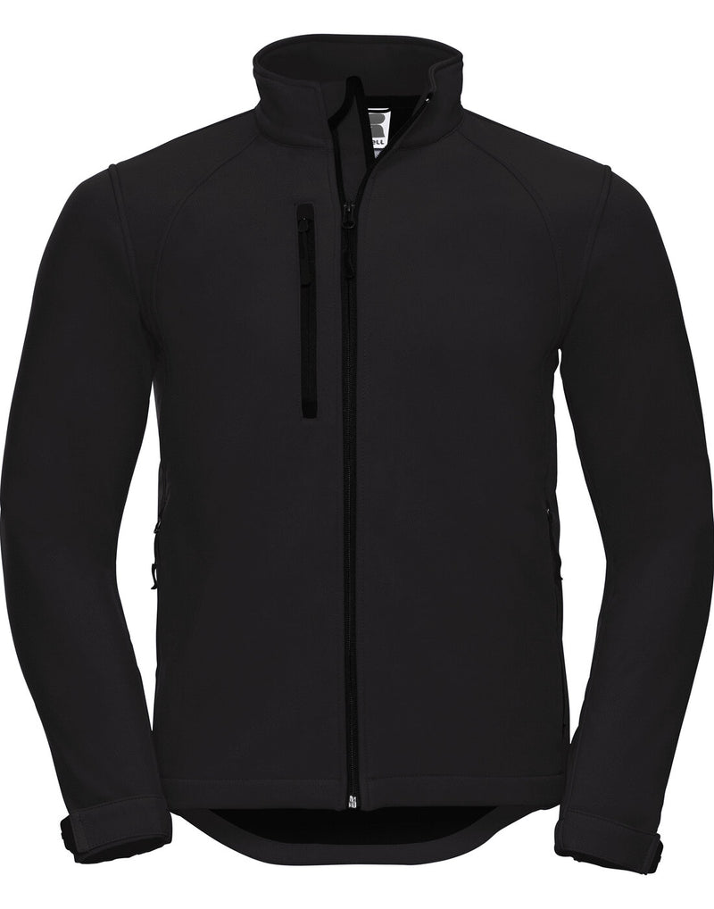 Russell Mens Softshell Jacket - Black