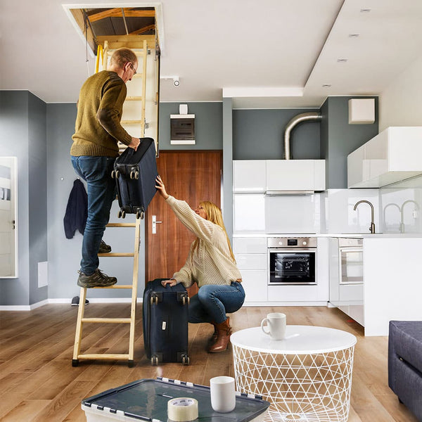 TB Davies LUXFOLD Wooden Loft Ladder
