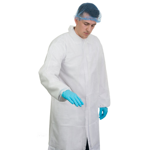 A Supertouch Non Woven Coats Velcro shown from a clear angle.
