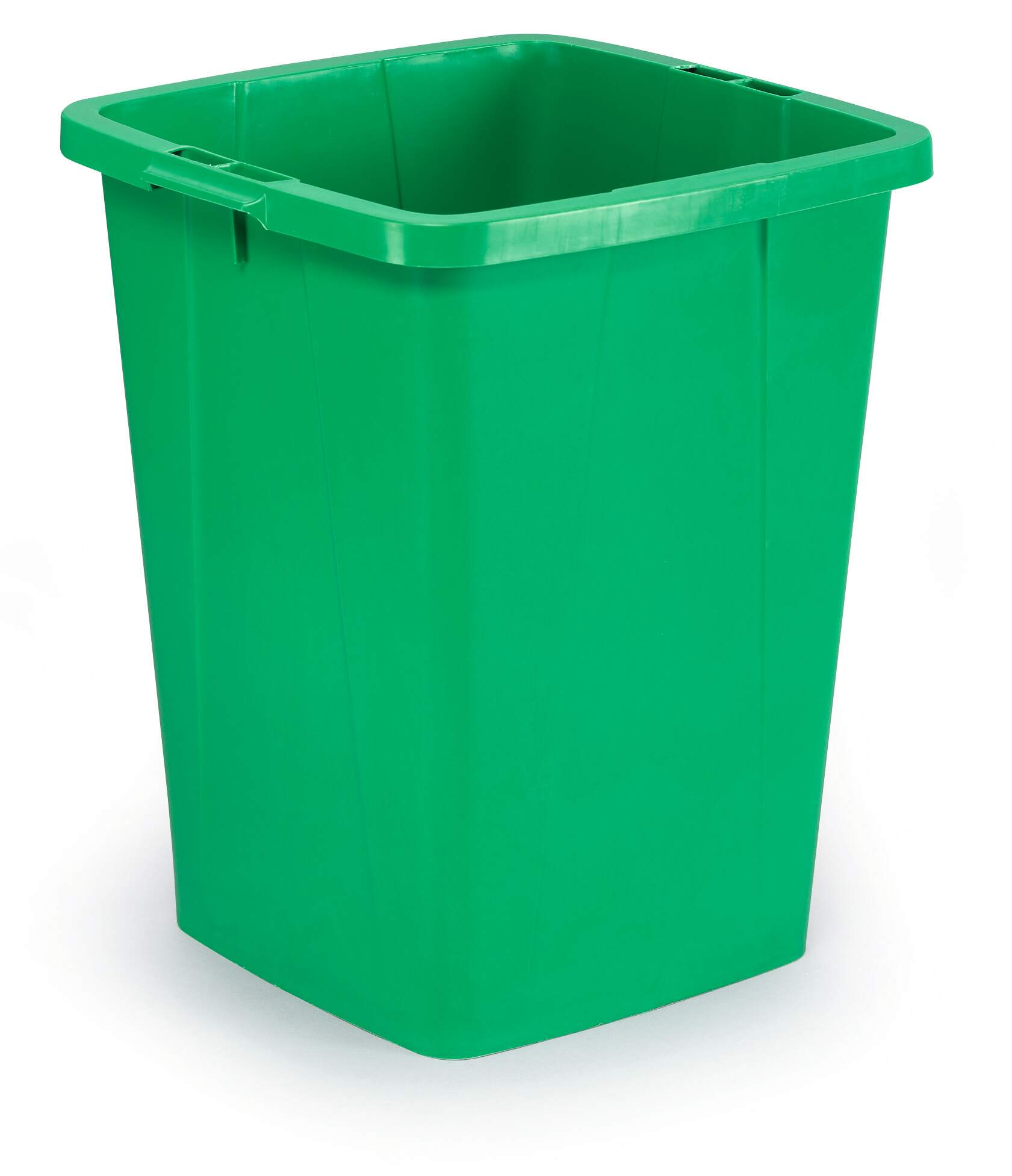 Durable DURABIN 90L Square | Food & Freezer Safe Waste Recycling Bin | Green