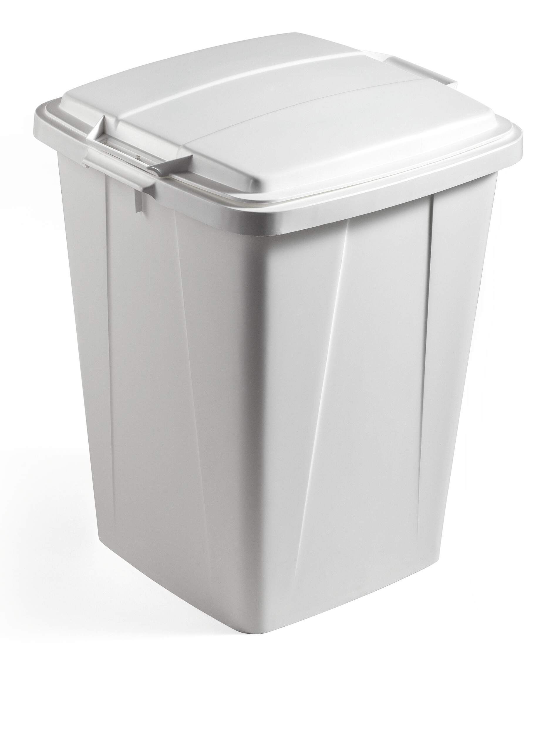Durable DURABIN 90L Square | Food & Freezer Safe Waste Recycling Bin | Grey