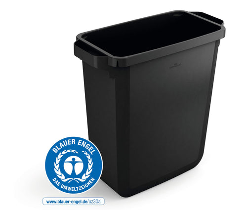 Durable DURABIN ECO 60 Rectangular | Strong Waste Recycling Bin | Black