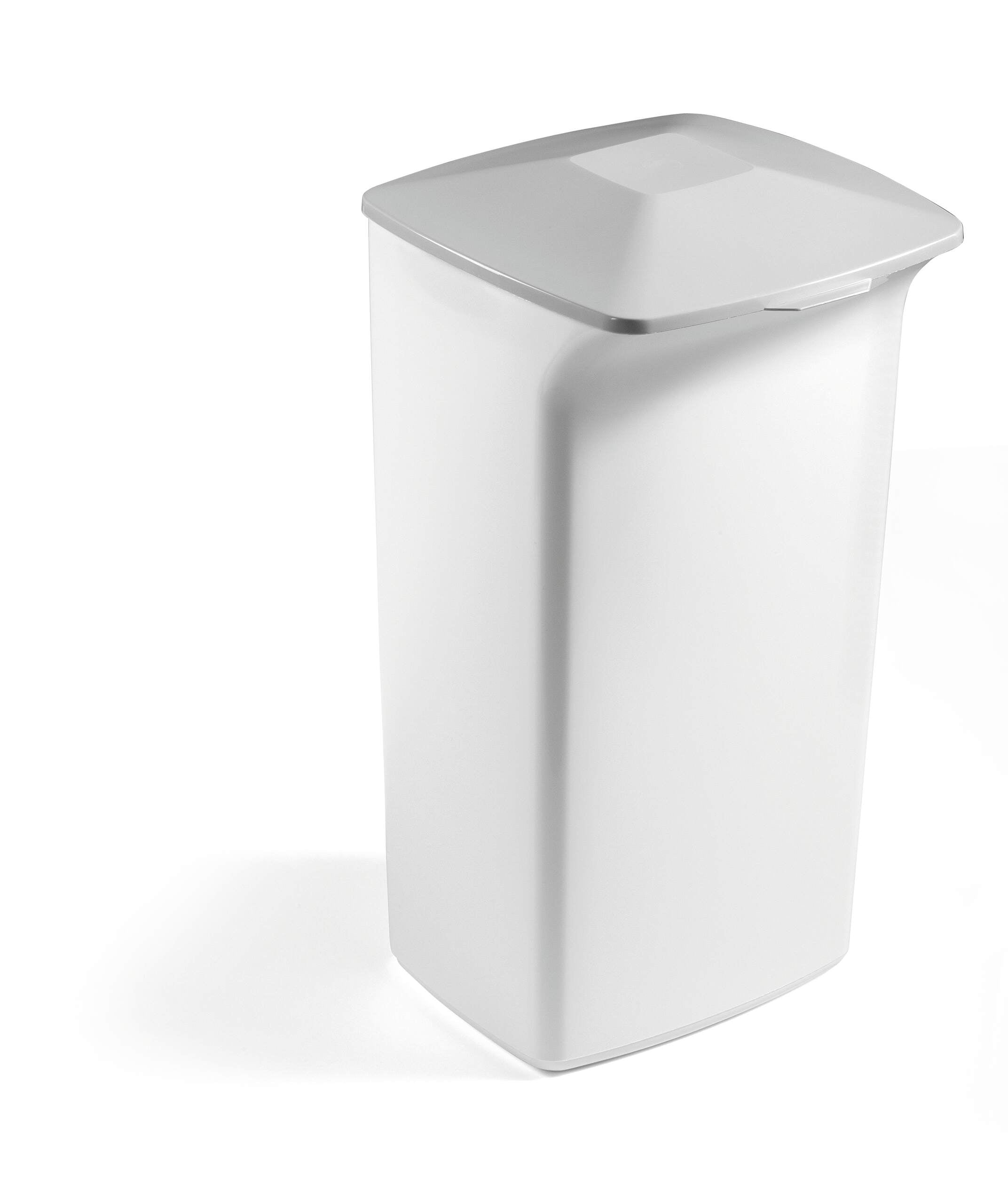 Durable DURABIN Square 40L Square Lid | Strong Recycling Waste Bin Lid | Grey
