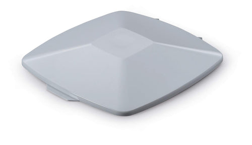 Durable DURABIN Square 40L Square Lid | Strong Recycling Waste Bin Lid | Grey