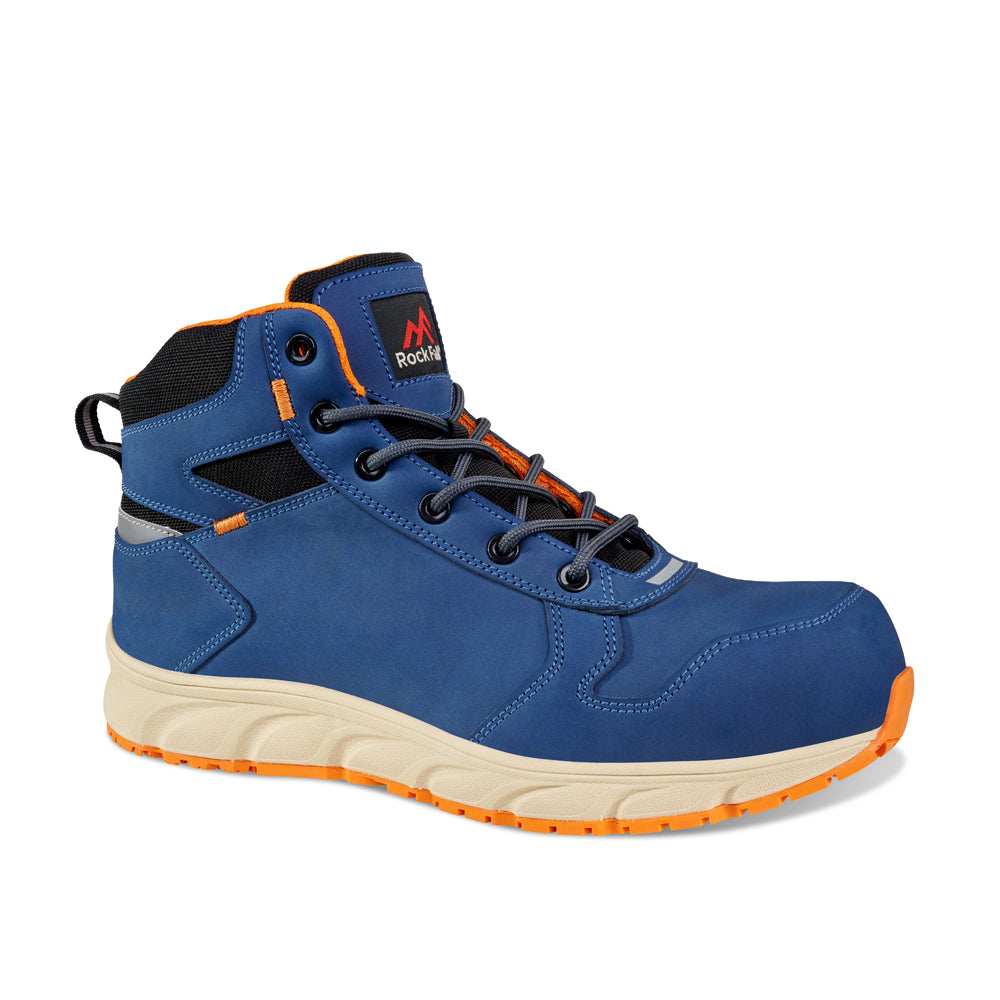 Rock Fall RF112 Michigan Lightweight Navy Safety Boots