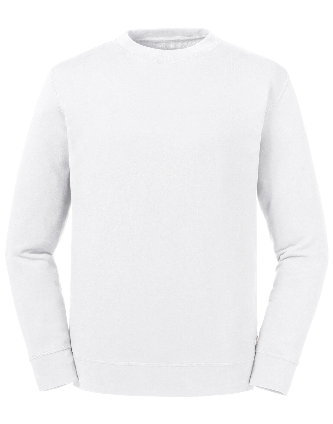 Russell Pure Organic Reversible Sweat White