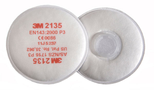 3M 2135 P3 Particulate Filter, offering high-efficiency dust and mist protection.