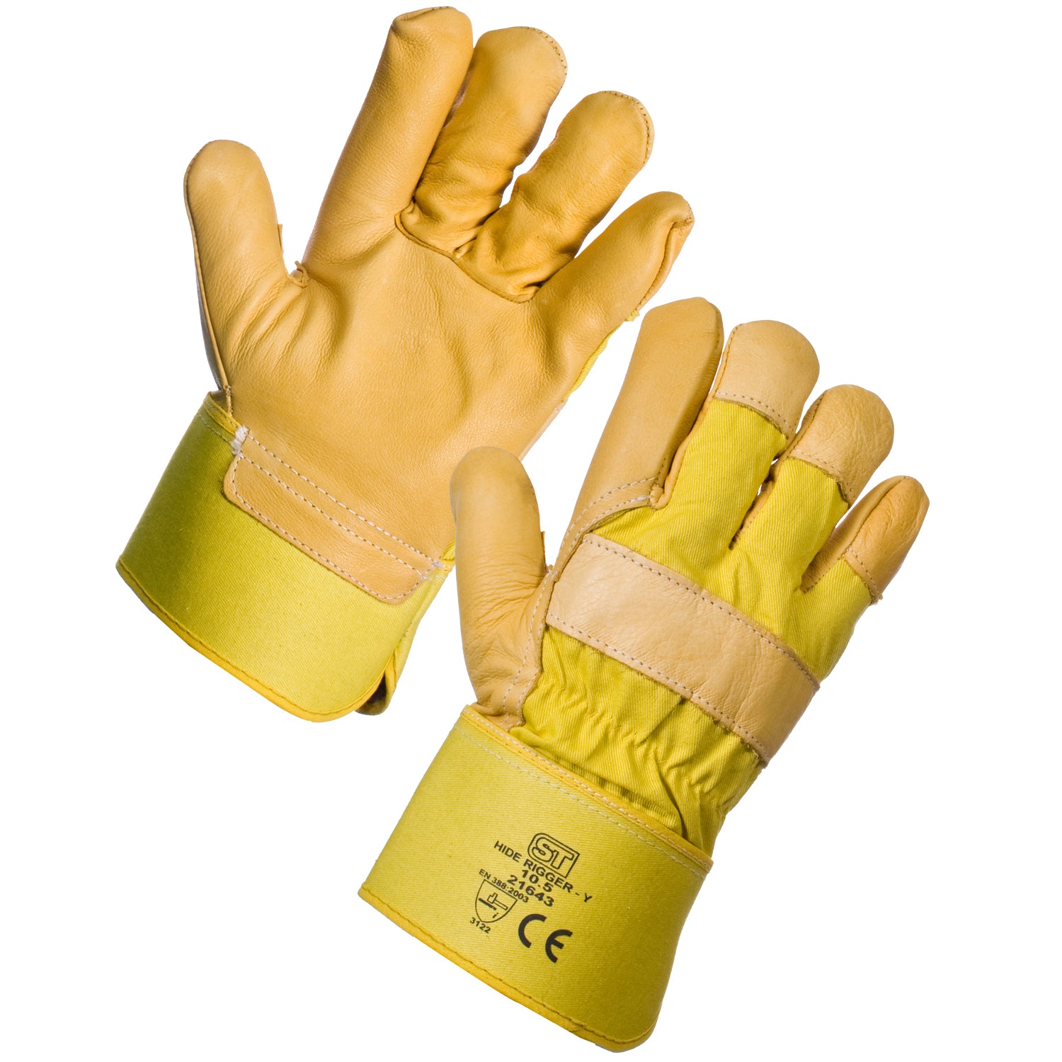 Supertouch Yellow Hide Rigger - Yellow