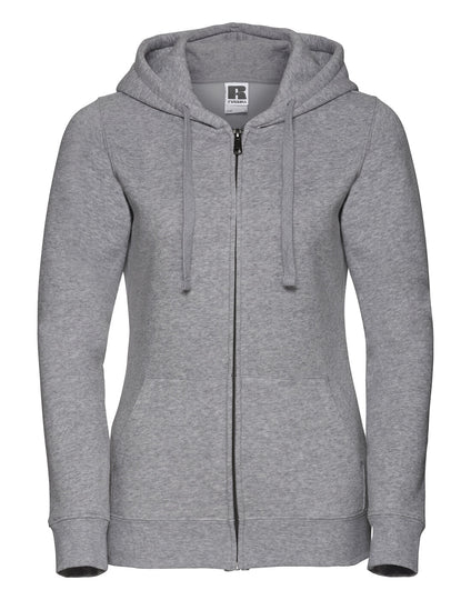 Russell Ladies Authentic Zipped Hood Light Oxford