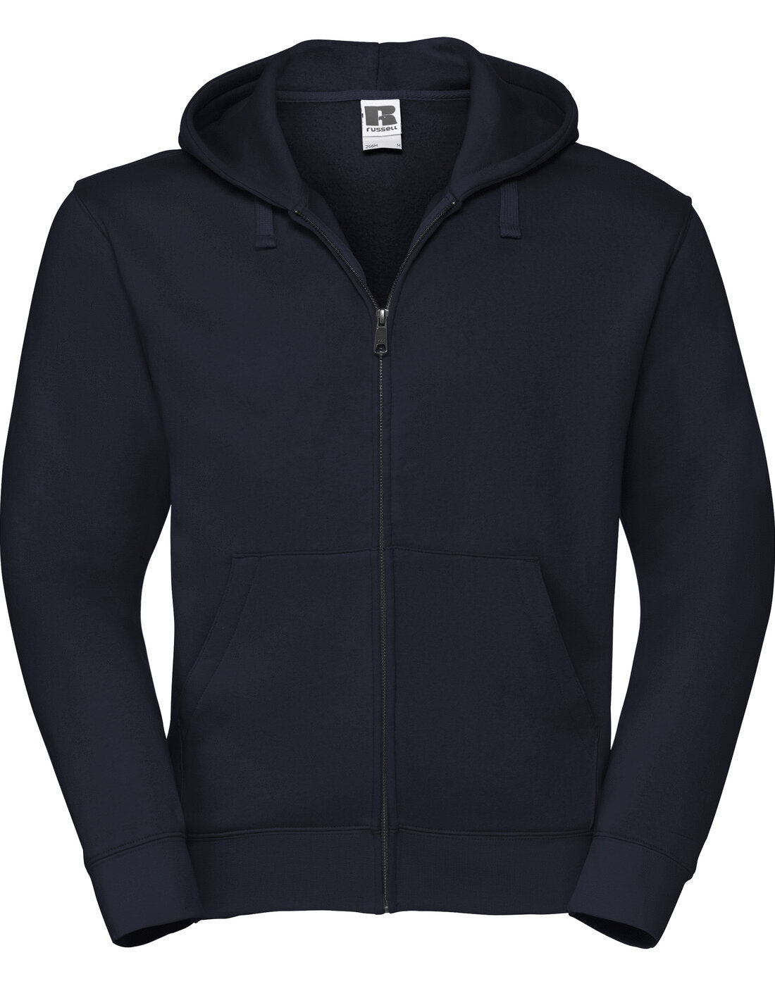 Russell Authentic Zipped Hood French Navy