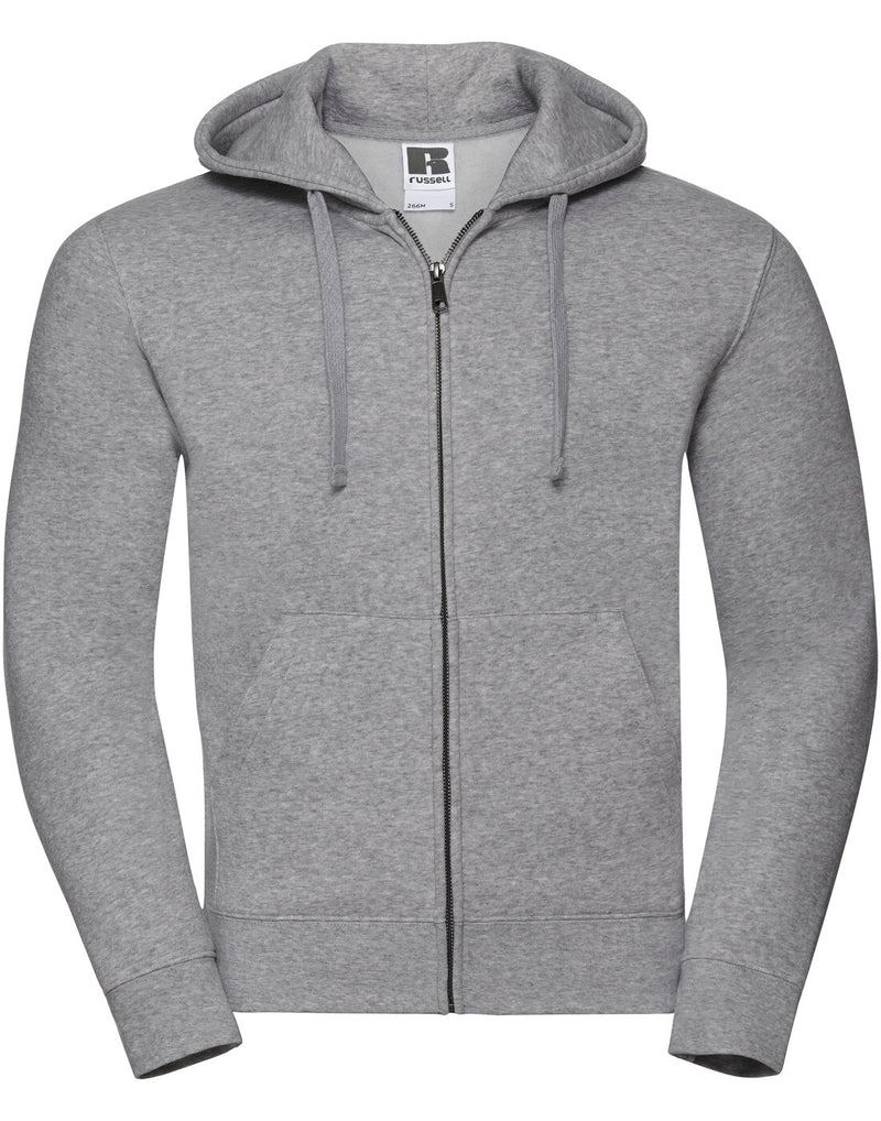 Russell Authentic Zipped Hood Light Oxford