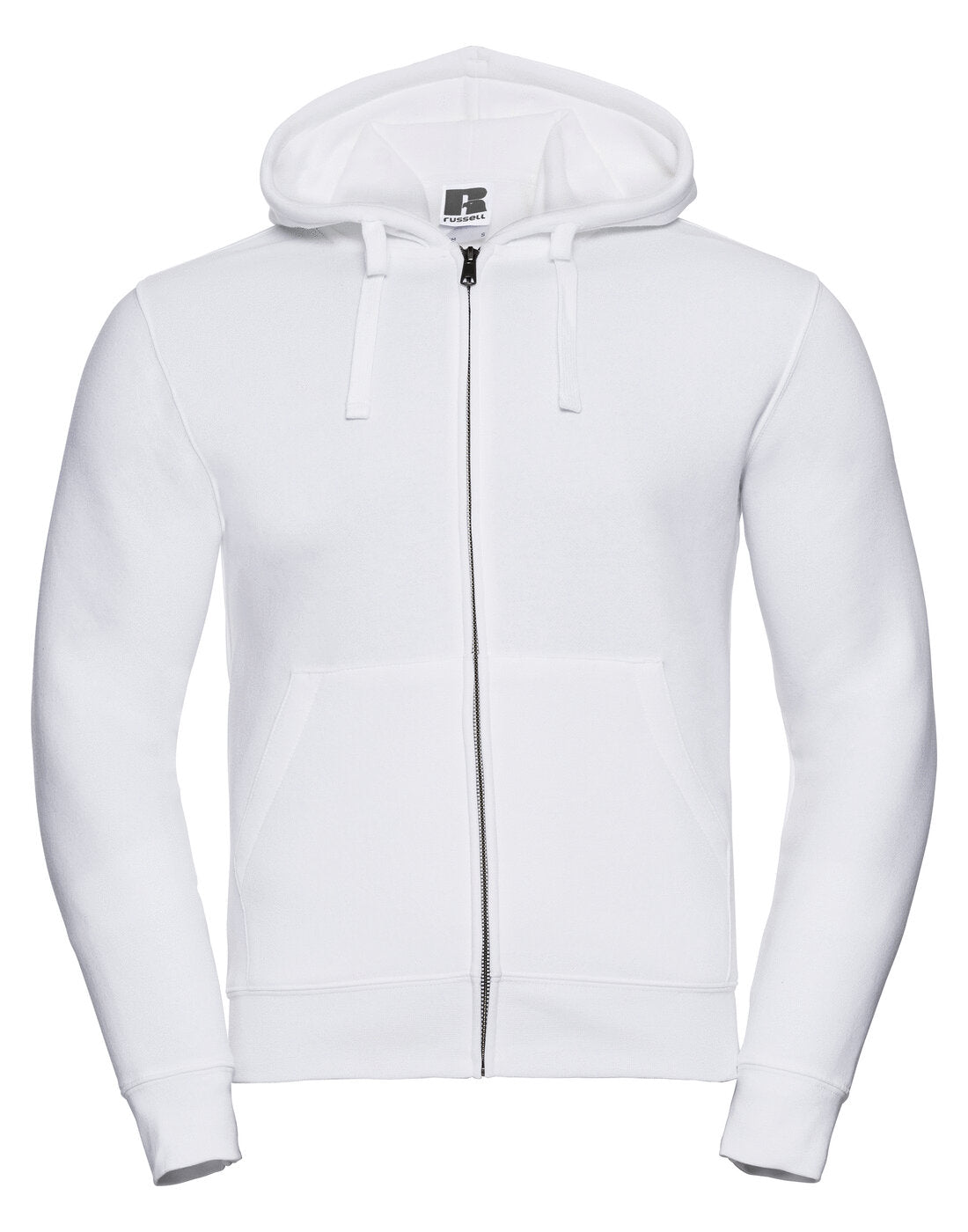 Russell Authentic Zipped Hood White