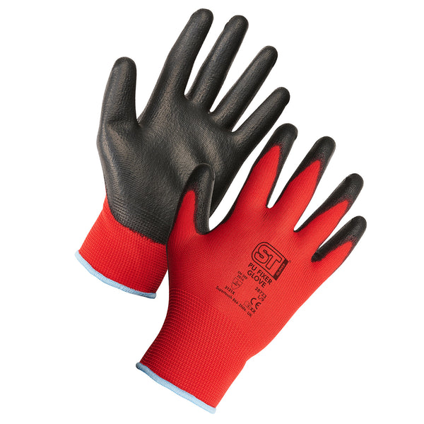 Supertouch PU Fixer gloves with a polyurethane-coated palm.
