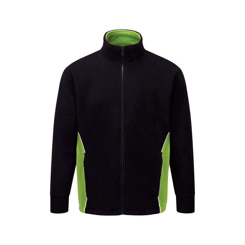 ORN Silverswift Two-Tone Workwear Fleece - Black/Lime