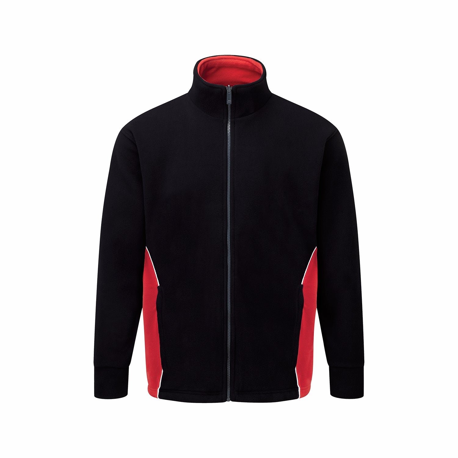 ORN Silverswift Two-Tone Workwear Fleece - Black/Red