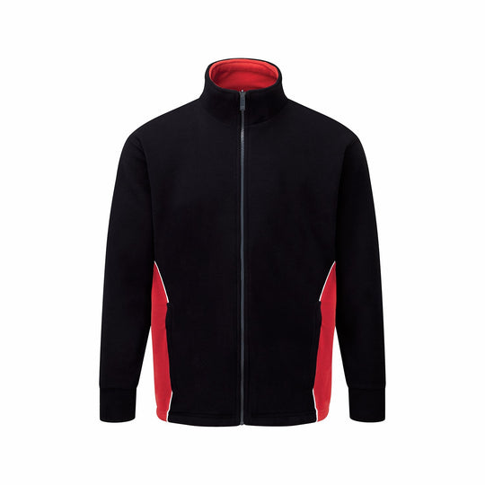 ORN Silverswift Two-Tone Workwear Fleece - Black/Red