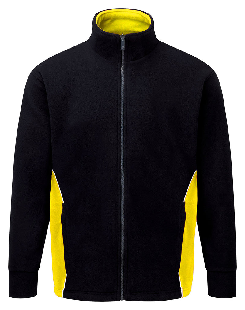 ORN Silverswift Two-Tone Workwear Fleece - Black/Yellow