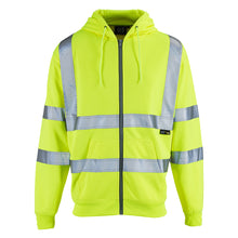 Supertouch Full Zip Hi Vis Hoodie