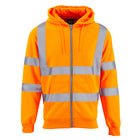 Supertouch Full Zip Hi Vis Hoodie